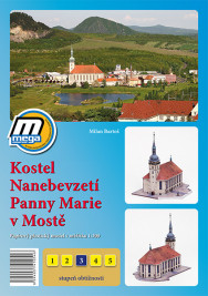 1:300 Kostol Nanebovzatia Panny Márie v Moste (vystrihovačka)