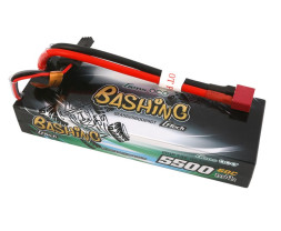 Gens ace Bashing Serie G-Tech LiPo - 2S 5500mAh 7,4V 2S1P (60C) HardCase, Dean-T Plug