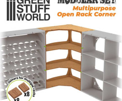 Multipurpose Open Rack – modulárny viacúčelový organizér (rohový)