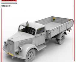 1:35 German 3t Cargo Truck 3,6-36S, Military Service