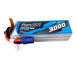 Gens ace G-Tech LiPo - 6S 3000mAh 22,2V 6S1P (60C) EC5 Plug