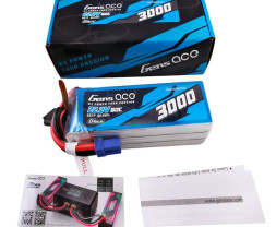 Gens ace G-Tech LiPo - 6S 3000mAh 22,2V 6S1P (60C) EC5 Plug