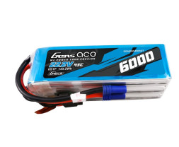 Gens ace G-Tech LiPo - 6S 6000mAh 22,2V 6S1P (45C) EC5 Plug