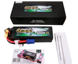 Gens ace Bashing Serie G-Tech LiPo - 4S 5000mAh 14,8V 4S1P (60C) EC5 Plug