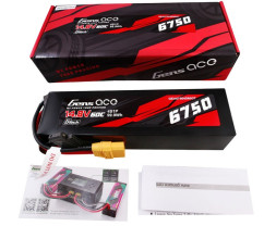 Gens ace G-Tech LiPo - 4S 6750mAh 14,8V 4S1P (60C) XT90 Plug