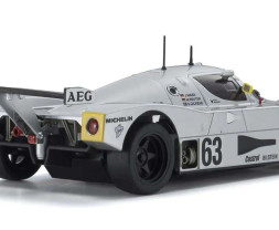 Kyosho Mini-Z RWD: Karoséria Sauber-Mercedes Gruppe-C No.63 Silver, LM 1989