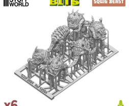 3D Printed Set Squig Beasts – 3D tlačené Squig Beasts (6 ks)