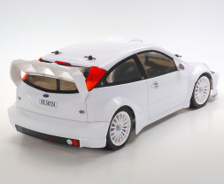 1:10 Ford Focus RS Custom TT-02 Chassis White Painted Body (stavebnice)