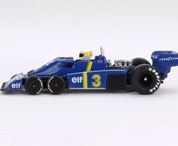 1:64 Tyrrell P34, No.3, Jody Scheckter, 1976 Swedish GP Winner