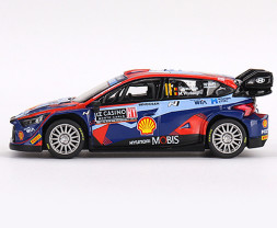 1:64 Hyundai i20 N Rally1 Hybrid, No.11, 2023 Rally Monte Carlo 3rd Place