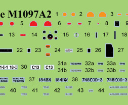 1:35 Cargo Carrier Humvee M1097A2