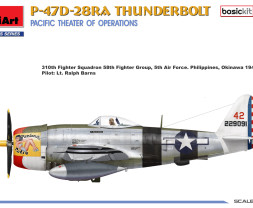 1:48 Republic P-47D-28RA Thunderbolt, Pacific Theater of Operations (basic kit)