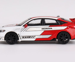 1:64 Honda Civic Type R No.2 2023 Pace Car White