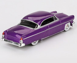 1:64 Lincoln Capri Hot Rod 1954 Purple Metallic