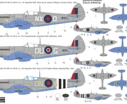 1:72 Supermarine Spitfire HF Mk.VII ″Grey camo″