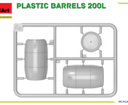 1:24 Plastic Barrels 200L