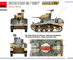 1:35 Stuart Mk.I „Honey“ Early w/ Interior Kit