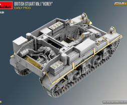 1:35 Stuart Mk.I „Honey“ Early w/ Interior Kit