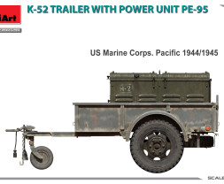 1:35 K-52 Trailer with Power Unit PE-95