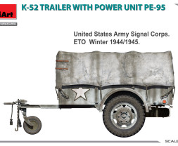 1:35 K-52 Trailer with Power Unit PE-95