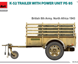 1:35 K-52 Trailer with Power Unit PE-95