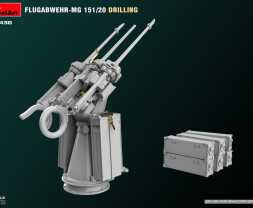 1:35 Flugabwehr-MG 151/20 Drilling