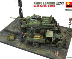 1:35 Ammo Loading (SU-85, GAZ-MM & Crew)