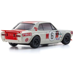 Mini-Z AWD Nissan Skyline 2000GT-R KPGC10 Racing 72 No.6 Red s vysielačom KT-531P