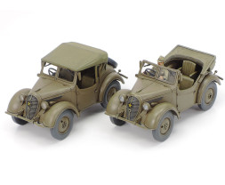 1:48 Mitsubishi Ki-46 III Type 100 & 4x4 Light Vehicle Kurogane Set