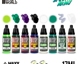 Acrylic Paint Set – Spectral Army (8× 17 ml)