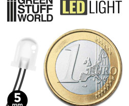 LED dióda zelená 5mm (10 ks)