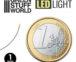 LED dióda zelená 1mm (10 ks)