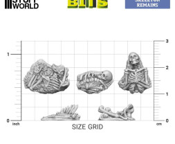 3D Printed Skeleton Remains – 3D tlačená torza kostlivcov (20 ks)