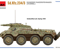 1:35 Sd.Kfz.234/3 Schwerer Panzerspähwagen Stummel