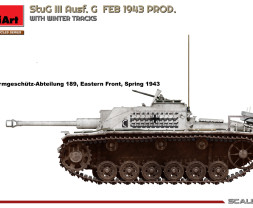 1:72 StuG III Ausf.G, Feb. 1943 w/ Winter Tracks