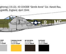 1:48 Lockheed P-38J Lightning