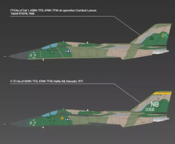 1:48 General Dynamics F-111A Aardvark „Vietnam War“