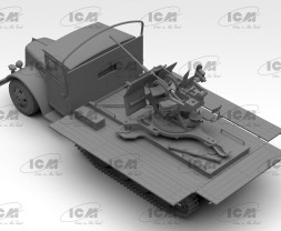 1:35 Sd.Kfz.3b w/ FlaK 38 AA Gun