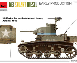 1:35 M3 Stuart Diesel Early Production