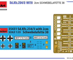 1:35 Sd.Kfz.234/3 w/ 2cm Schwebelafette 38