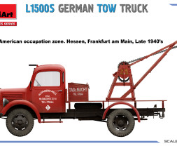 1:35 Mercedes-Benz L 1500 S, German Tow Truck