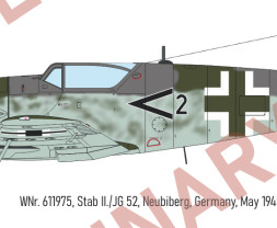 1:72 Messerschmitt Bf 109G-10 WNF/Diana (ProfiPACK edition)