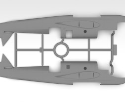 1:48 Bristol Beaufort Mk.IA British WWII torpedo bomb