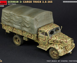 1:35 German 3t Cargo Truck 3,6-36S Mid Production