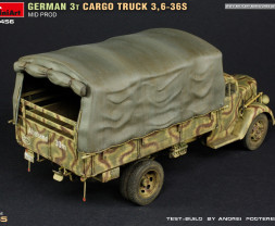 1:35 German 3t Cargo Truck 3,6-36S Mid Production