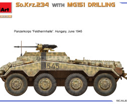 1:35 Sd.Kfz.234 w/ MG 151 Drilling