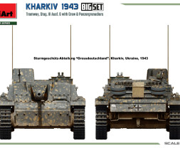 1:35 Kharkiv 1943: Tram & Stug.III Ausf.G w/ Crew