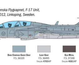 1:48 Saab JAS-39D Gripen Twin Seater